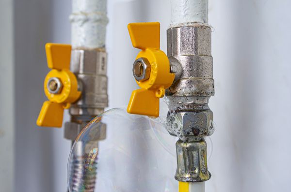 Natural Gas Line Installation in Fairfax