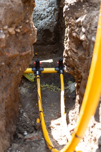 Propane Piping in Fairfax